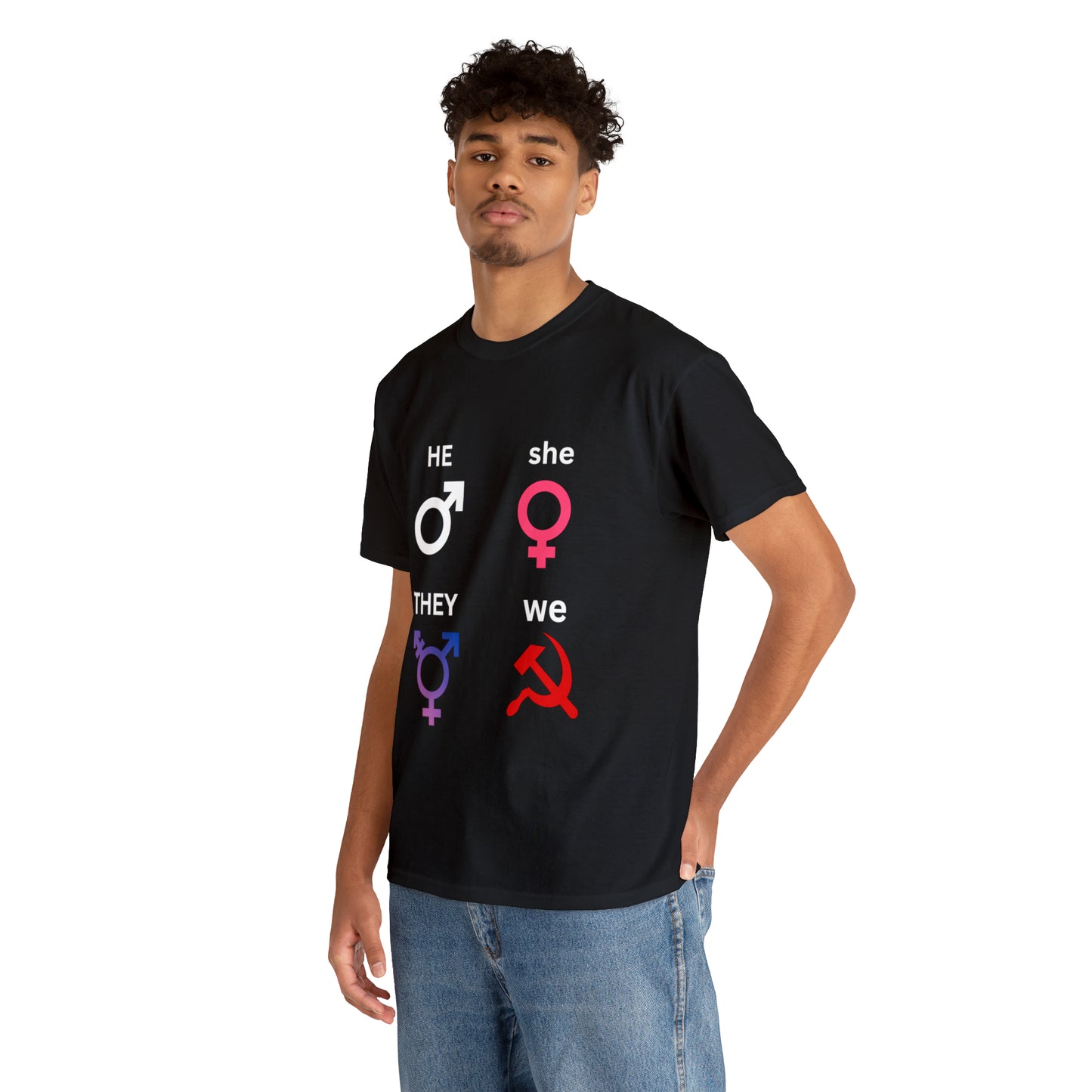 He/ She/ They/ We Tee