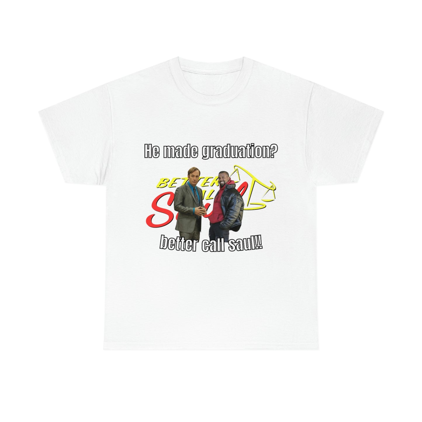 He made graduation? Tee