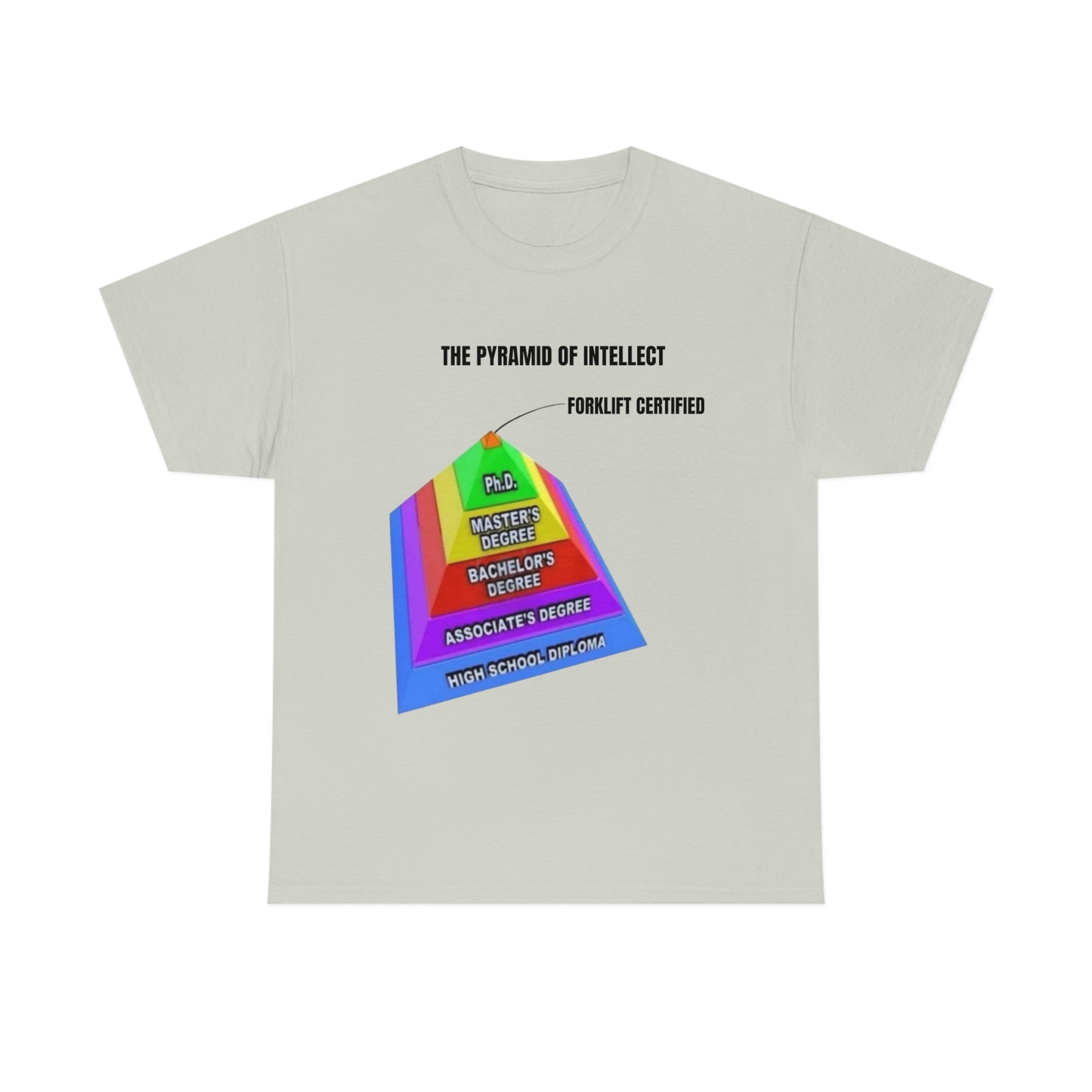 The pyramid of intellect Tee